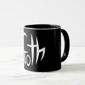 Goth (Punktierte Buchstaben) Tasse (VorderseiteRechts)