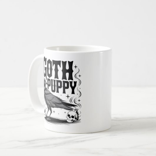 Goth Puppy  Kaffeetasse (Vorderseite Links)