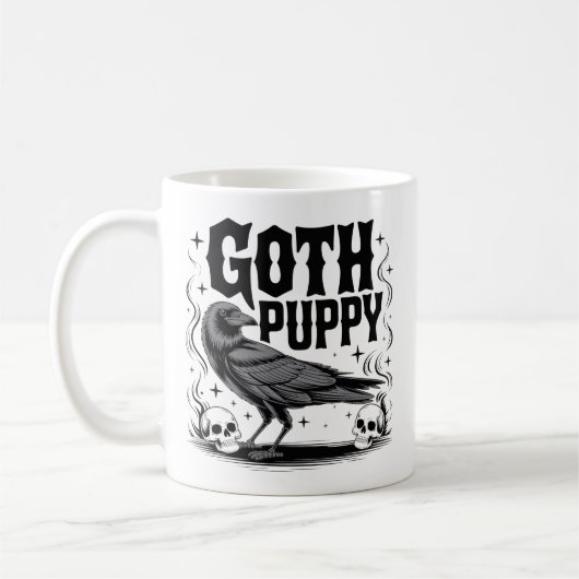 Goth Puppy  Kaffeetasse (Links)