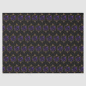 Goth Purpurrose  Seidenpapier (Vorderseite)