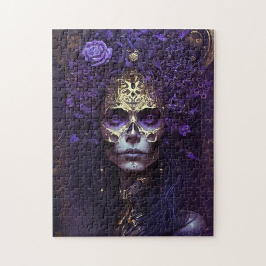 Goth Queen Fantasy Art Jigsaw Puzzle (Vertikal)