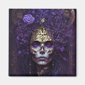 Goth Queen Fantasy Art Magnet (Vorne)