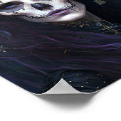 Goth Queen Fantasy Art Poster (Ecke)