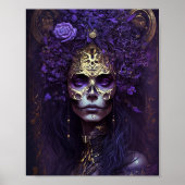 Goth Queen Fantasy Art Poster (Vorne)