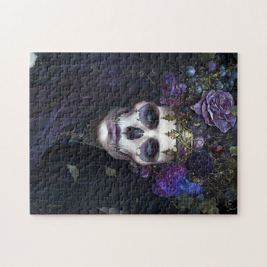 Goth Queen Fantasy Art Puzzle (Horizontal)