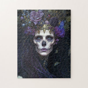 Goth Queen Fantasy Art Puzzle