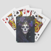 Goth Queen Fantasy Art Spielkarten (Rückseite)