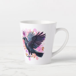 Goth Raven Coffee Mug Dark Aesthetic  Milchtasse