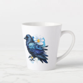 Goth Raven Coffee Mug Dark Aesthetic Milchtasse