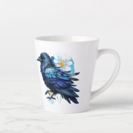 Goth Raven Coffee Mug Dark Aesthetic  Milchtasse