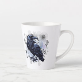 Goth Raven Coffee Mug Dark Aesthetic  Milchtasse