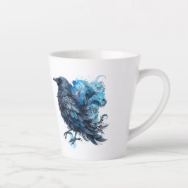 Goth Raven Coffee Mug Dark Aesthetic  Milchtasse