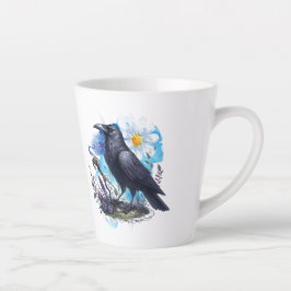 Goth Raven Coffee Mug Dark Aesthetic  Milchtasse