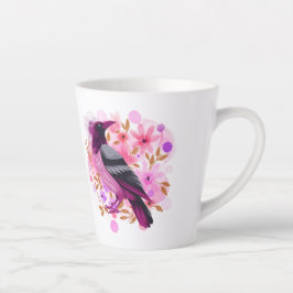 Goth Raven Coffee Mug Dark Aesthetic Milchtasse