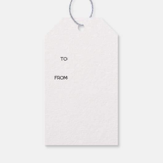 Goth Raven Dark Aesthetic Geschenkanhänger (Rückseite)