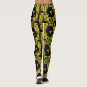 Goth Rock Fashion Leggings (Rückseite)