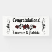 Goth Rote Rose Banner (Horizontal)