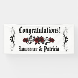 Goth Rote Rose Banner