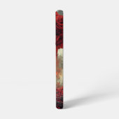 Goth Rote Rose Fill Hell Samsung Galaxy Hülle (Linke Seite)