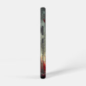 Goth Rote Rose Fill Hell Samsung Galaxy Hülle (Rechte Seite)