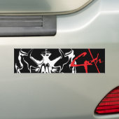 Goth Schädel Autoaufkleber (Auf Auto)