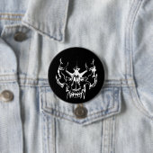 Goth Schädel Button (Beispiel)
