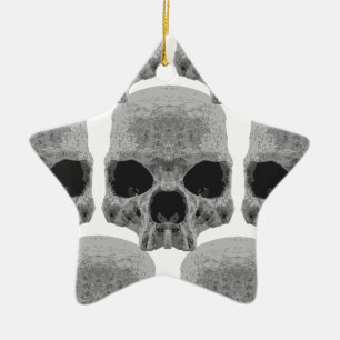 Goth-Schädel Keramikornament