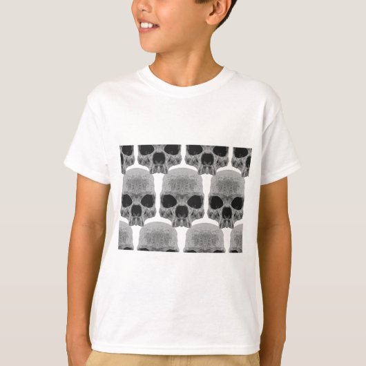 Goth-Schädel T-Shirt (Vorderseite)