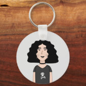 Goth Schlüsselanhänger (Vorderseite)