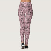 GOTH SEE KEIN EVIL FRIEDHOF SKELETON LEGGINGS Wied (Rückseite)