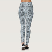GOTH SEE KEIN EVIL FRIEDHOF SKELETON LEGGINGS Wied (Rückseite)