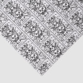 GOTH SEHEN KEIN EVIL, FRIEDHOF SKELETON GEWEBE PAP SEIDENPAPIER (Ausschnitt)