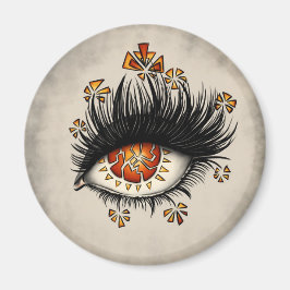 Goth seltsame augenkunst witzig magnet