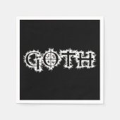 Goth Serviette (Vorderseite)