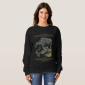 Goth Skeleton Sweatshirt (Vorne ganz)