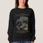 Goth Skeleton Sweatshirt (Vorderseite)