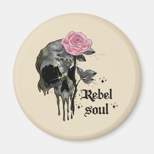 Goth Skull Rebel-Soul Magnet