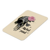 Goth Skull | Rebel-Soul Magnet (Linke Seite)