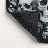 Goth Skulls Mousepad (Ecke)