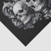 Goth Skulls Seidenpapier (Ausschnitt)