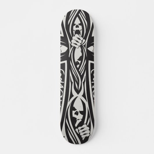 Goth Skulls Skateboard (Vorne)