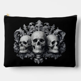 Goth Skulls Zubehörtasche