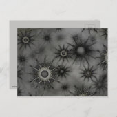 Goth Snowflake Postkarte (Vorne/Hinten)
