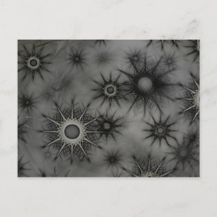 Goth Snowflake Postkarte
