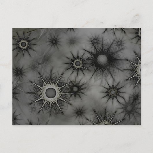 Goth Snowflake Postkarte (Vorderseite)