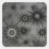 Goth Snowflake Sticker (Vorderseite)