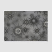 Goth Snowflake Tissue Paper Seidenpapier (Vorderseite)