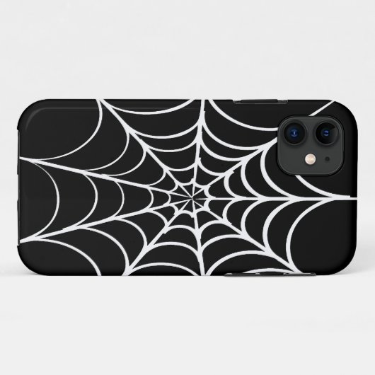 Goth Spider Web Case-Mate iPhone Hülle (Rückseite (Horizontal))