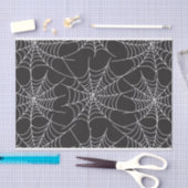 Goth Spider Web Tissue Paper | Halloween und Goth Seidenpapier (Handwerk)