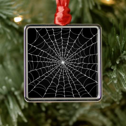 Goth Spiderweb Ornament Aus Metall (Baum)